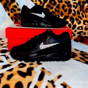 Made to order bling air max 90, big kids sizes